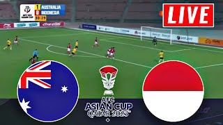 Indonesia vs Australia Live ScoreTracker Football  16 Besar Piala Asia  Australia vs indoniesa [upl. by Iddo535]