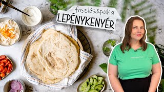 Egyszerű gyors lepénykenyér recept [upl. by Karie227]