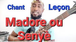 Madore Ou Senyè à Chak Souf Mwen Pranmusic cours bass [upl. by Lady]