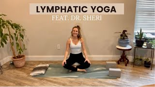 Lymphatic Yoga Live Class feat Dr Sheri balancewithbabz [upl. by Ayahsal]