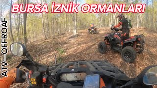 CANAM OUTLANDER MAX XTP 1000â€“ATV OFFROAD BURSA Ä°ZNÄ°K ELMACIK ORMANLARIDA KEÅžÄ°F VE DOÄžA GEZÄ°SÄ° [upl. by Leslee]