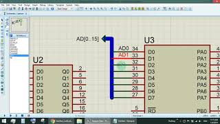 Stepper Motor Interfacing with 8086 µP Proteus Simulation [upl. by Lennor]