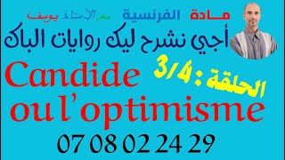 أجي نشرح ليك روايات الباك 4  3 Candide ou loptimisme الحلقة الثالثة [upl. by Leamse297]