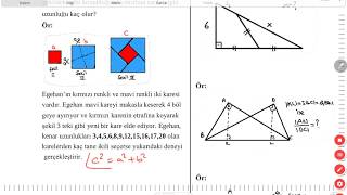 Dik Üçgen 3 Öklid Bağıntıları KENAN KARA [upl. by Attevaj]