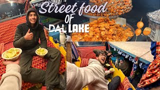 Exploring Street food of Dal Lake Srinagar😍🤤 [upl. by Brandy]