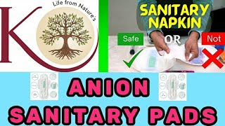 Anion Sanitary Pads  Demo amp Benefits sanitarynapkins ladiesproblem healthhealingindiatrending [upl. by Mcintosh631]