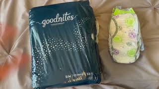 Goodnites Nighttime Bedwetting Underwear Review [upl. by Atcliffe]