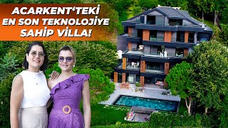 Acarkentte Deprem Güçlendirmesi Yapılmış Ve İnovatif Villa Turu  acarkent luxury evturu [upl. by Ayikat604]