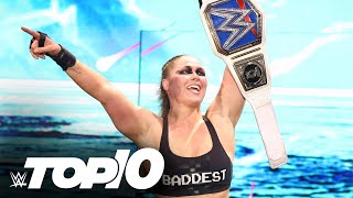 Ronda Rousey’s best moments of 2022 WWE Top 10 Dec 22 2022 [upl. by Attennhoj]