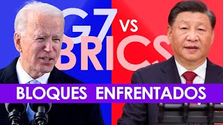 G7 vs BRICS  Choque de Gigantes en la Arena Económica Global [upl. by Ahsiekam]