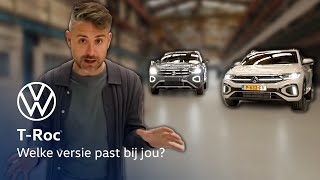 Welke Volkswagen TRoc uitvoeringen zijn er  Volkswagen Nederland [upl. by Kcirdneked302]