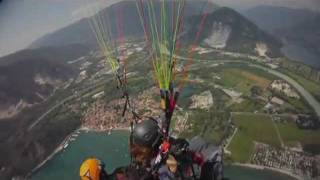 Parapendio tandem Mottarone EST [upl. by Erreip547]