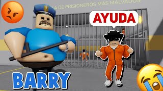 Mi PRIMERA VEZ en LA PRISION de BARRY😳 [upl. by Annaiel]