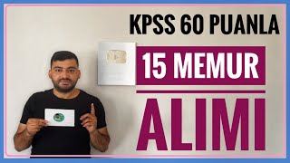 KPSS 60 PUANLA 15 MEMUR ATAMASI  JANDARMA GENEL KOMUTANLIĞI MEMUR BAŞVURUSU [upl. by Ynohtnaeoj683]