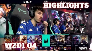 BDS vs FNC  Highlights  Week 2 Day 1 LEC Winter 2024  Team BDS vs Fnatic W2D1 [upl. by Reema460]