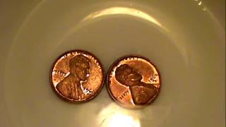 3 Top methods of cleaning pennies [upl. by Tomi235]