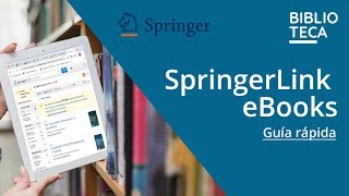 SpringerLink ebooks Guía Rápida [upl. by Hube]