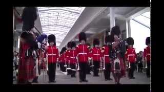 Coldstream Guards Band japan tour 2013 Obihiro Arcade SCG1 [upl. by Draned]