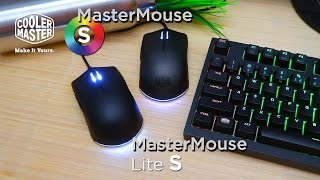 VLOG Cooler Master MasterMouse S RGB amp MasterMouse Lite S Unboxing Overview amp Comparison Ph [upl. by Barbie]