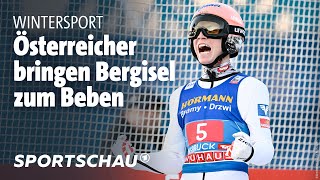 Vierschanzentournee Österreicher dominieren beim Heimspringen  Sportschau [upl. by Dambro]