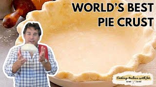 Worlds Best Pie Crust  Cooking Italian with Joe [upl. by Yorgen388]