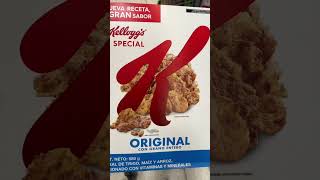 2 cereales sin azúcar añadida fáciles de conseguir en el súper y con pocos ingredientes nutricion [upl. by Ainesej561]