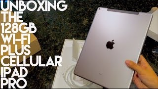 Unboxing An iPad Pro with 128GB Wifi Plus Cellular [upl. by Janela]