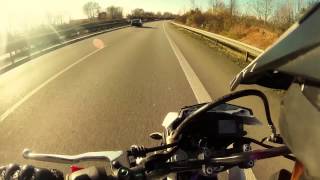 ► Yamaha WR 125X with Malossi 180 Kit  Top Speed  Fabilord [upl. by Karoline]