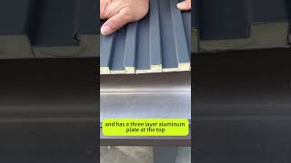 Doublelayer heat insulation aluminum tile for Villas garden house sun room balcony carpot [upl. by Copeland]