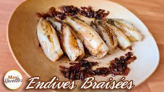 Endives Braisées à la Poêle  Recette Facile et Rapide [upl. by Teece]