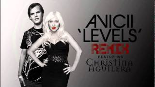 Avicii  Levels Remix feat Christina Aguilera jmdiscoblogspotcom [upl. by Natsuj]