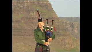 Pipe Major Bill Hepburn plays Westering Home at Neist Point Isle of Skye [upl. by Vickie]