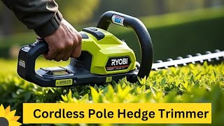 Cordless Hedge Trimmer Tested for Performance amp Features [upl. by Sinclair]