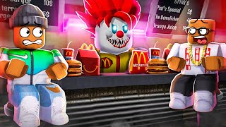 2 PLAYER ROBLOX ESCAPE RONALDS DINER [upl. by Ailatan3]