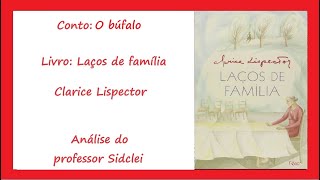 O BÚFALO LAÇOS DE FAMÍLIA  CLARICE LISPECTOR  VESTIBULAR UESB 2025 [upl. by Hajile]