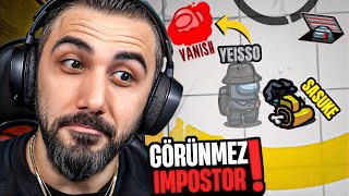 GÖRÜNMEZ İMPOSTOR EKİPLE YENİ ROLLERLE DOLU AMONG US  Barış Can [upl. by Adihsaar]