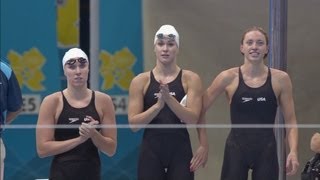 Womens 4 x 200m Freestyle  Heats  London 2012 Olympics [upl. by Atinihs]