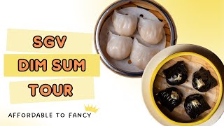 The ULTIMATE SGV Dim Sum Tour  See LAs Best Dim Sum Spots [upl. by Yhtorod698]