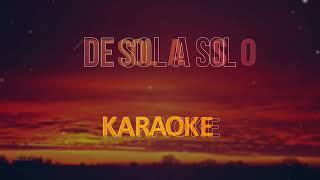 Salserín De Sol a Sol  Karaoke Pista Musical [upl. by Minta313]