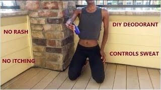 DIY DEODORANT SPRAY NO BAKING SODA I NO RASHES NO ITCHING [upl. by Mloc]