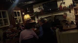 Traditional Irish music session at the Ferry Inn Portumna County Galway Ireland [upl. by Ho]