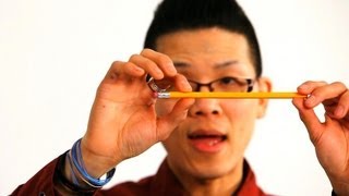 How to Do the Rubber Pencil Trick  Magic Tricks [upl. by Hazrit]