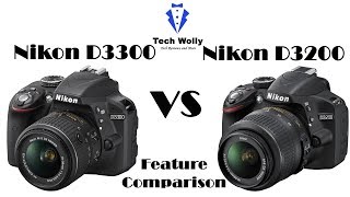 Nikon D3300 vs D3200 Feature Comparision [upl. by Mannuela]