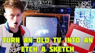 Turn an old TV into an Oscillograph For Oscillographics [upl. by Adal388]