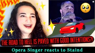 FIRST TIME hearing Staind  Something To Remind You Live  Opera Singer Reacts [upl. by Therron]