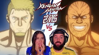 ¡WAKATSUKI VS MUTEBA GIZENGA  REACCIÓN 2X15 KENGAN ASHURA [upl. by Vokay63]