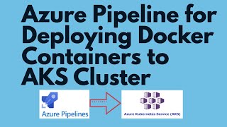 Azure DevOps Pipeline for Container Deployment to AKS Cluster  Deploy Docker images to AKS Cluster [upl. by Ydrah]