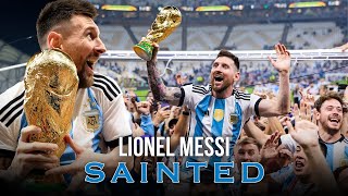 Lionel Messi  SAINTED  Official World Cup Film 2022 [upl. by Panchito]