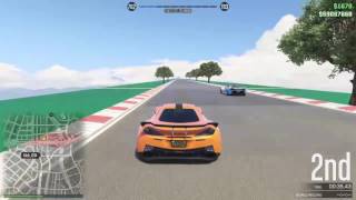 GTA 5 Top Speed Drag Race Progen Itali GTB vs Itali GTB Custom [upl. by Nirroc]