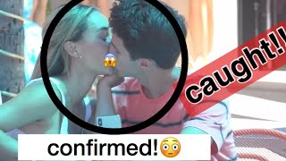 BRENT RIVERA AND EVA GUTOWSKI CAUGHT KISSING  Spill The Tea [upl. by Edahs245]